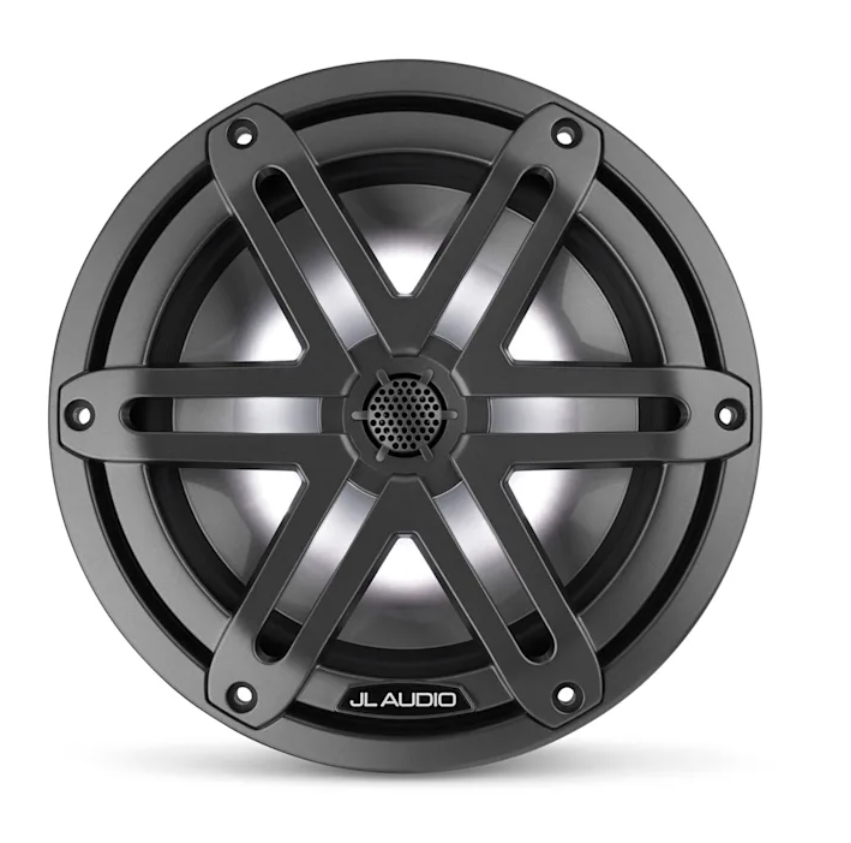Suncoast Marine and Auto offers JL Audio® M3 Marine Speakers 7.7" with LED and Gray Sport Grille (M3-770X-S-Gm-i)