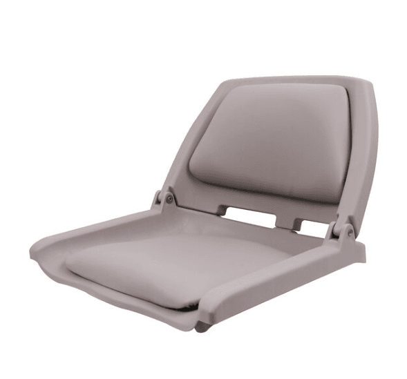 Suncoast Marine and Auto offers WEST MARINE Gray Folding Gray Molded Boat Seat with Gray Cushion (75109G)
