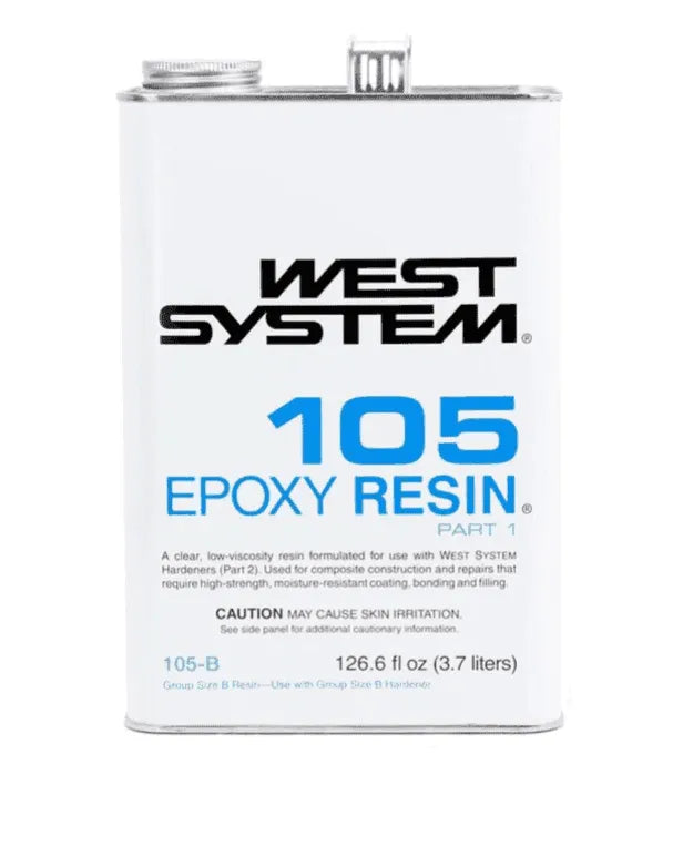 WEST SYSTEM #105 Part 1 Epoxy Resin, 1 quart (105-A) - Suncoast Marine & Auto Supply