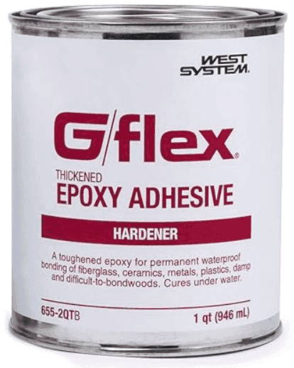 Suncoast Marine and Auto offers WEST SYSTEM G/Flex 655 Thickened Epoxy Adhesive 1 oz. Syringe (655-1)