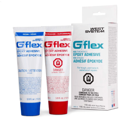 Suncoast Marine and Auto offers WEST SYSTEM G/flex 650 Liquid Epoxy, Resin and Hardener (650-2G)