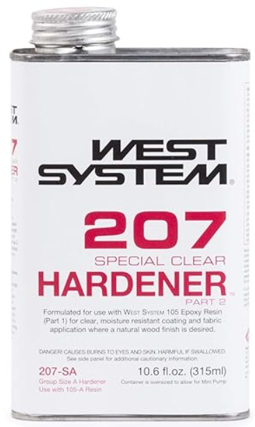 Suncoast Marine and Auto offers WEST SYSTEM #207 Special Clear Hardener, 1.45 gallons (207-SC)