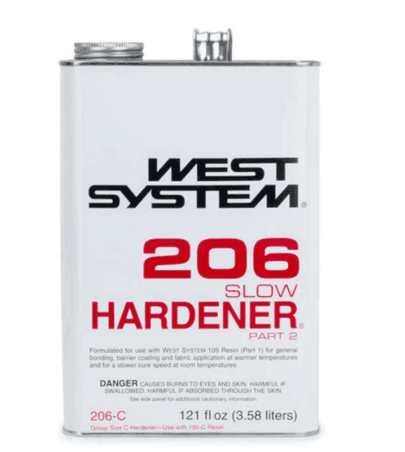 WEST SYSTEM #206 Slow Hardener, 7 oz (206-A) - Suncoast Marine & Auto Supply