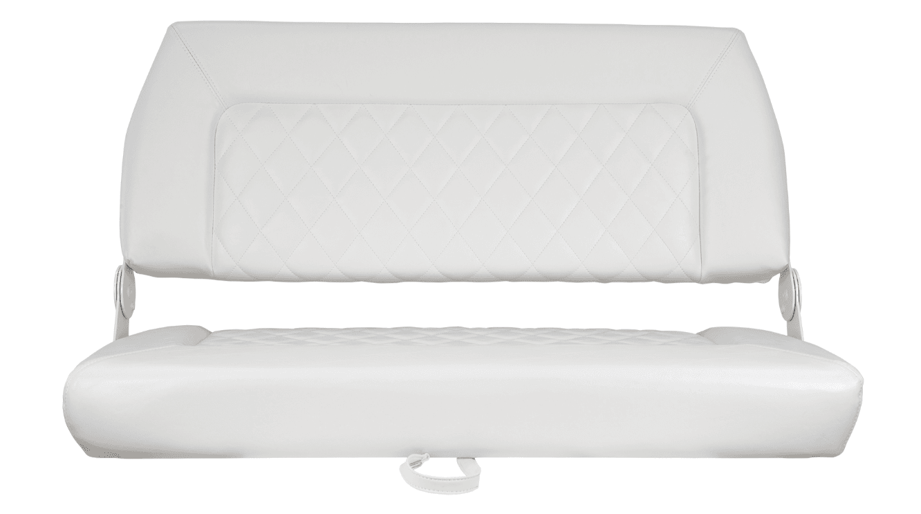 Suncoast Marine and Auto offers SPRINGFIELD Double Wide Folding Seat, White (1042039)
