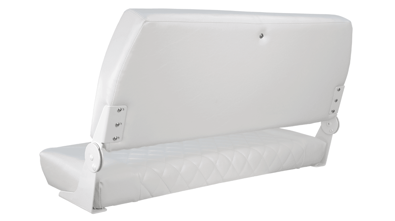 Suncoast Marine and Auto offers SPRINGFIELD Double Wide Folding Seat, White (1042039)