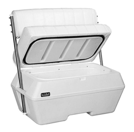 Suncoast Marine and Auto offers TODD Large Deluxe Cooler/Livewell Swingback Seat (1792-18U)