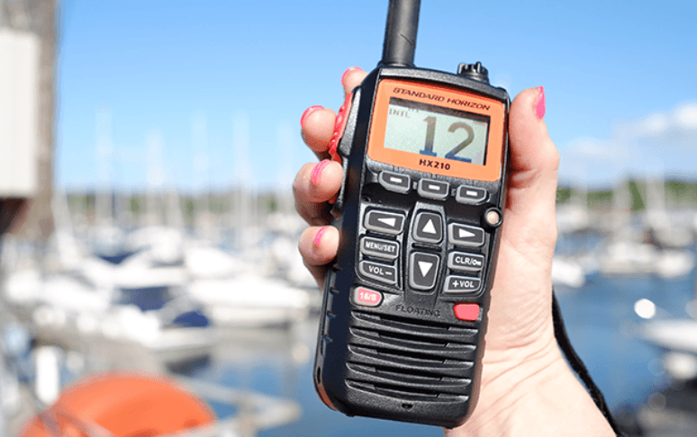 Suncoast Marine and Auto offers Standard Horizon HX210 6W Floating Handheld Marine VHF Transceiver (HX210)