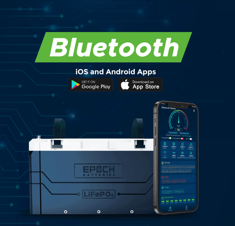 Suncoast Marine and Auto offers Epoch Battery 12V 460Ah V2 Elite Series - Heated, Bluetooth & Victron Comms LiFePO4 (C12460A)