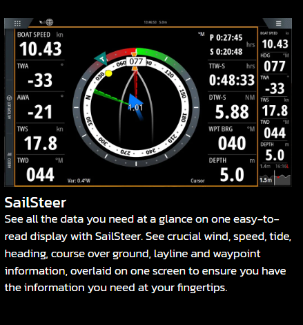 Suncoast Marine and Auto offers BG Zeus³S 16" Multi‑Function Sailing Display