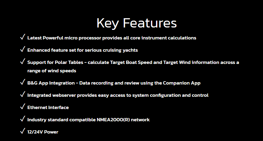 Suncoast Marine and Auto offers BG Triton Edge Sailing Processor