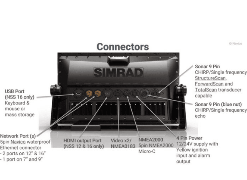 Suncoast Marine and Auto offers Simrad NSS7 evo3 7" Chartplotter/Fishfinder With Insight Charts