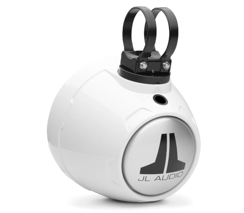 Suncoast Marine and Auto offers JL Audio VeX™ Enclosed Speaker System M6 6.5" with White Sport Grille (M6-650VEX-Gw-S-GwGw)