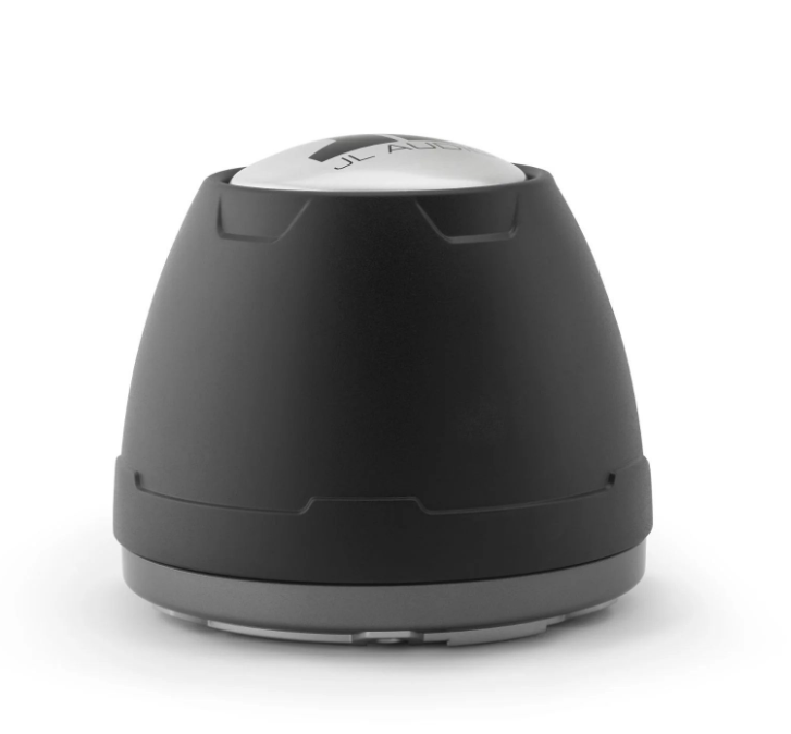 Suncoast Marine and Auto offers JL Audio VeX™ Enclosed Speaker System M6 6.5" with LED and Titanium Sport Grille (M6-650VEX-Mb-S-GmTi-i)