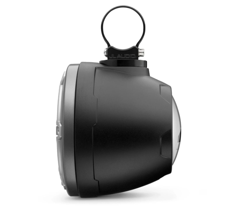 Suncoast Marine and Auto offers JL Audio VeX™ Enclosed Speaker System M6 6.5" with LED and Titanium Sport Grille (M6-650VEX-Mb-S-GmTi-i)