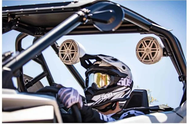 Suncoast Marine and Auto offers JL Audio VeX™ Enclosed Speaker System M3 6.5" with White Sport Grille (M3-650VEX-Gw-S-Gw)