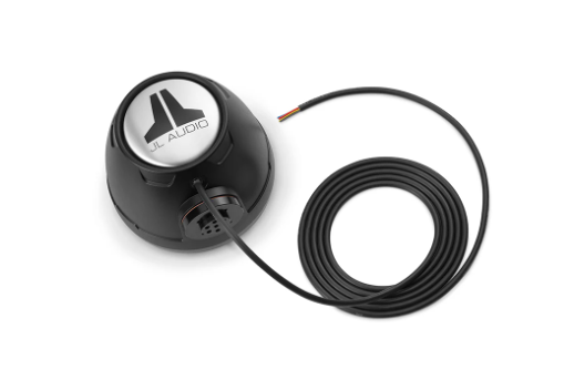Suncoast Marine and Auto offers JL Audio VeX™ Enclosed Speaker System M3 6.5" with LED and Gray Sport Grille (M3-650VEX-Mb-S-Gm-i)