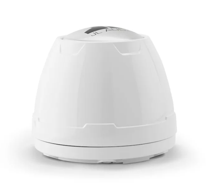 Suncoast Marine and Auto offers JL Audio VeX™ Enclosed Speaker System M6 6.5" with LED and White Sport Grille (M6-650VEX-Gw-S-GwGw-i)