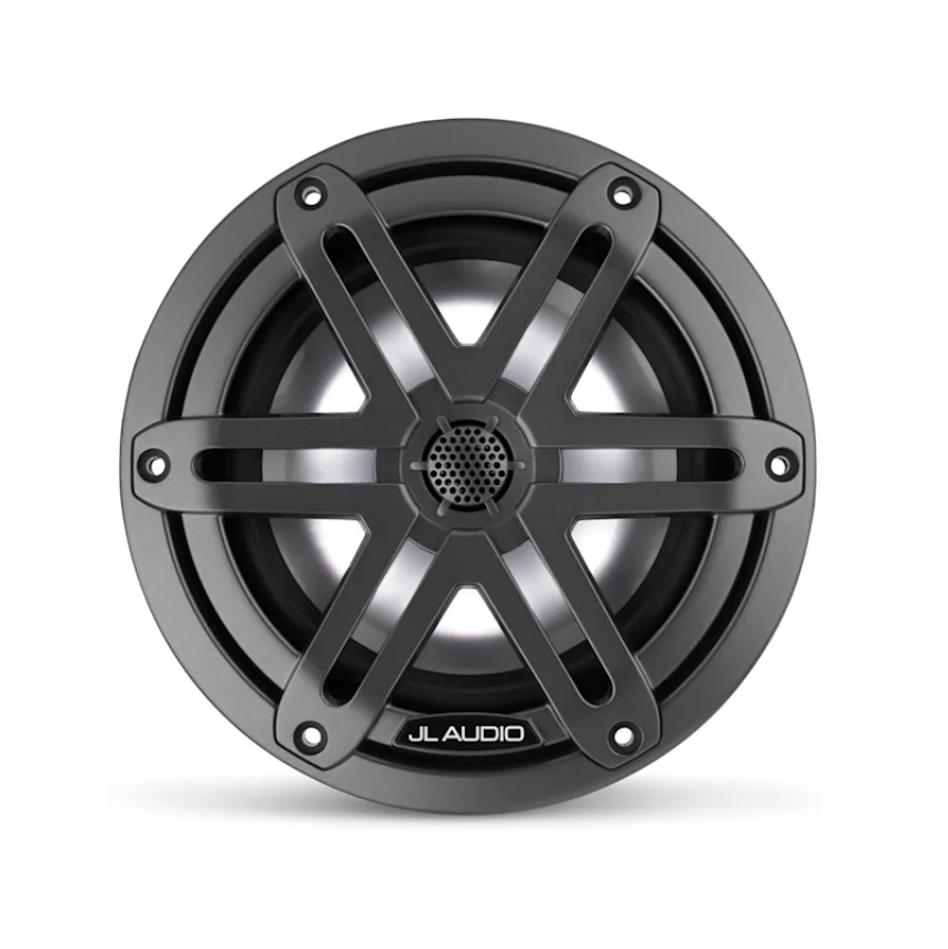 Suncoast Marine and Auto offers JL Audio M3 10" Marine Subwoofer w/Grey Metallic Sport Grille (M3-10IB-S-Gm-4)