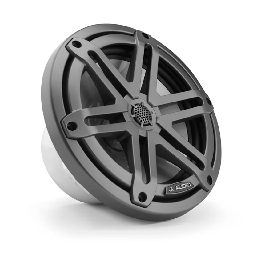 Suncoast Marine and Auto offers JL Audio® M3 Marine Speakers 7.7" with Gray Sport Grille (M3-770X-S-Gm)
