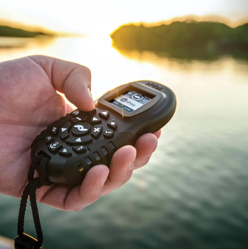 The Bluetooth i-Pilot Remote, item# 1866550, is compatible with motors manufactured between 2017 and 2023 that include the Bluetooth i-Pilot GPS System.