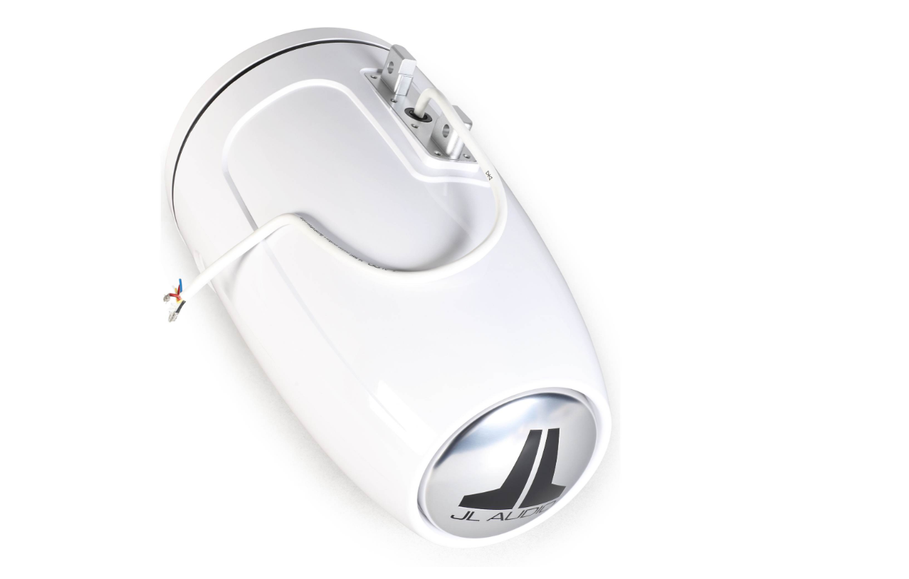 Suncoast Marine and Auto offers JL Audio® M6 Enclosed Tower Speakers 8.8" with White Classic Grille (M6-880ETXv3-Gw-C-3Gw)