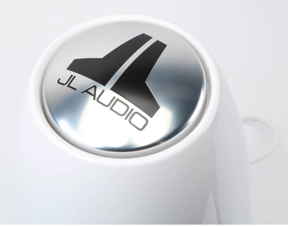 Suncoast Marine and Auto offers JL Audio® M6 Enclosed Tower Speakers 8.8" with White Sport Grille (M6-880ETXv3-Gw-S-GwGw)