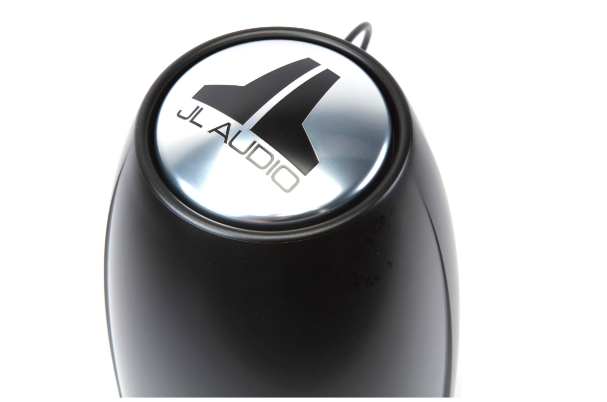 Suncoast Marine and Auto offers JL Audio® M6 Enclosed Tower Speakers 8.8" with Titanium Sport Grille (M6-880ETXv3-Sb-S-GmTi)