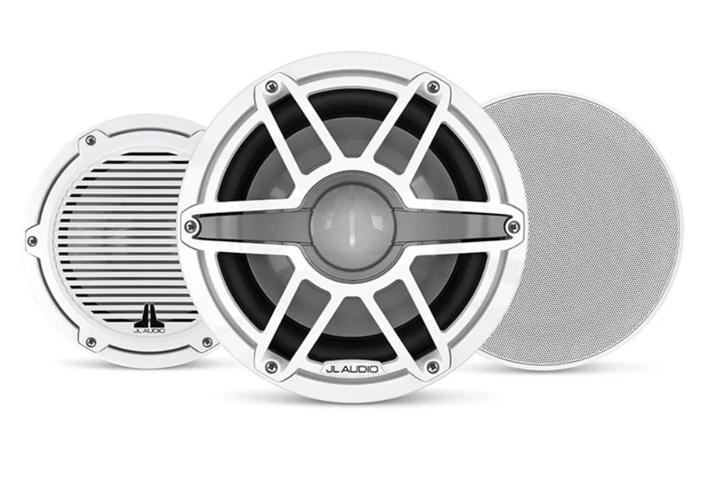 Suncoast Marine and Auto offers JL Audio M6 Marine Subwoofer 10" with White Classic Grille (M6-10IB-C-GwGw-4)