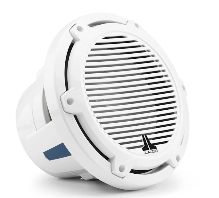 Suncoast Marine and Auto offers JL Audio M6 Marine Subwoofer 10" with White Classic Grille (M6-10IB-C-GwGw-4)