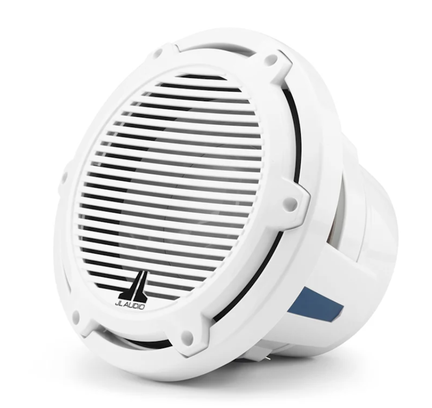 Suncoast Marine and Auto offers JL Audio M6 Marine Subwoofer 10" with White Classic Grille (M6-10IB-C-GwGw-4)