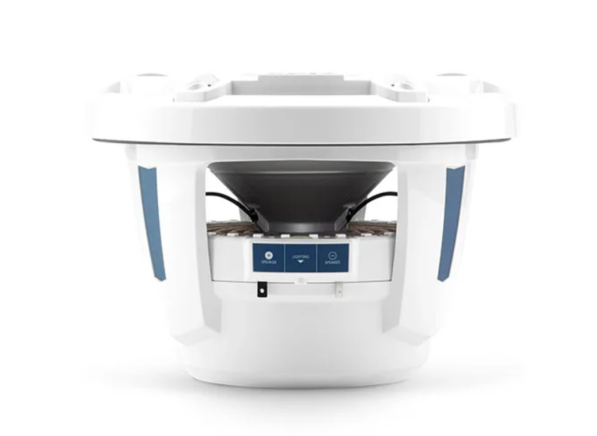 Suncoast Marine and Auto offers JL Audio M6 Marine Subwoofer 10" with LED and Titanium Sport Grille (M6-10IB-S-GmTi-i-4)