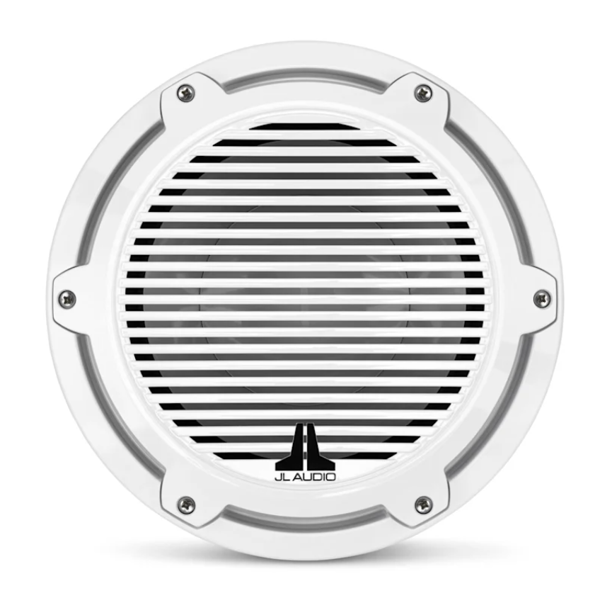 Suncoast Marine and Auto offers JL Audio M6 Marine Subwoofer 10" with White Classic Grille (M6-10W-C-GwGw-4)