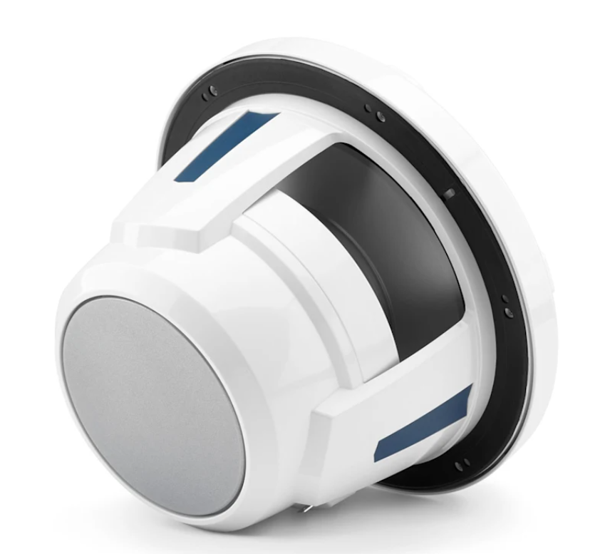 Suncoast Marine and Auto offers JL Audio M6 Marine Subwoofer 10" with White Classic Grille (M6-10W-C-GwGw-4)