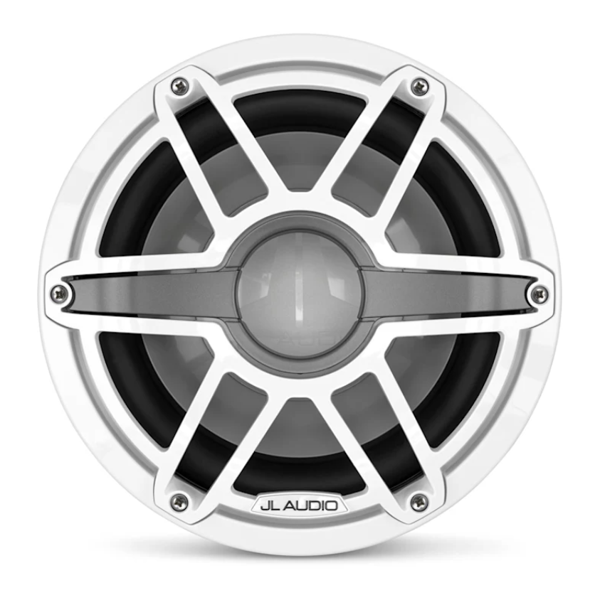 Suncoast Marine and Auto offers JL Audio M6 Marine Subwoofer 10" with White Sport Grille (M6-10W-S-GwGw-4)