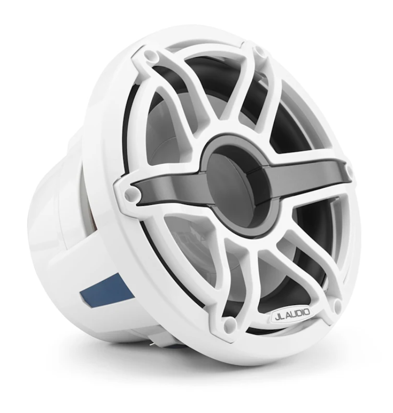 Suncoast Marine and Auto offers JL Audio M6 Marine Subwoofer 10" with White Sport Grille (M6-10W-S-GwGw-4)