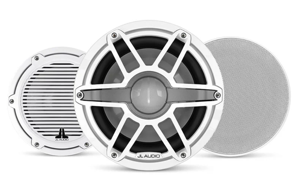 Suncoast Marine and Auto offers JL Audio M6 Marine Subwoofer 10" with Titanium Sport Grille (M6-10W-S-GmTi-4)