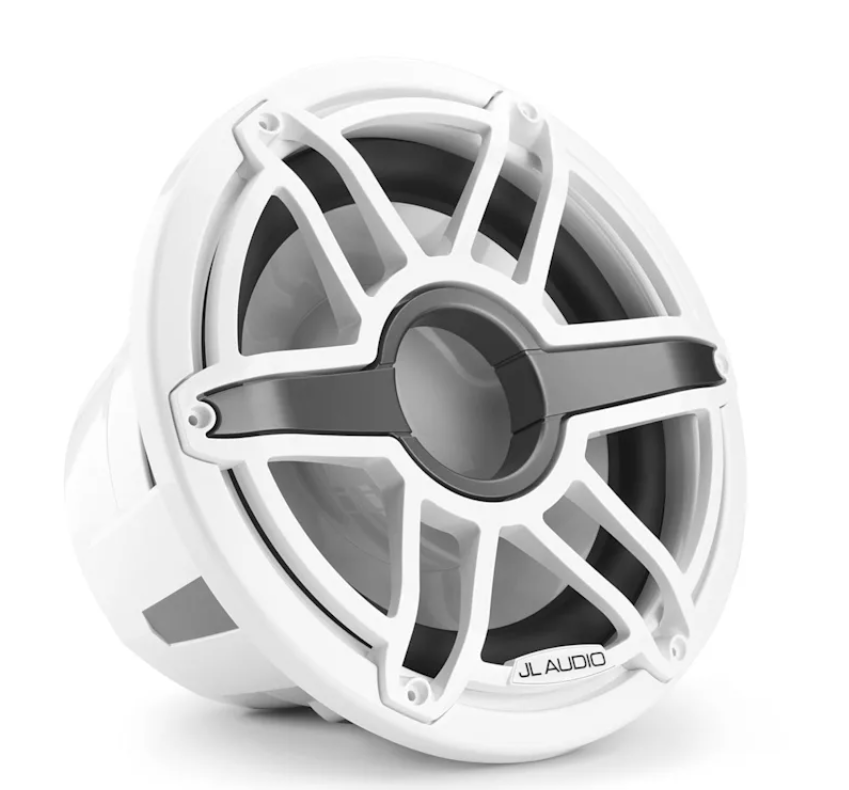 Suncoast Marine and Auto offers JL Audio M7 Marine Subwoofer 12" with White Sport Grille (M7-12IB-S-GwGw-4)