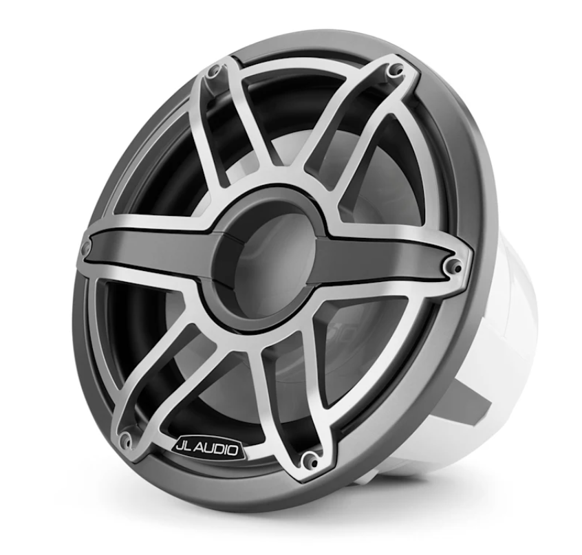 Suncoast Marine and Auto offers JL Audio M7 Marine Subwoofer 12" with Titanium Sport Grille (M7-12IB-S-GmTi-4)