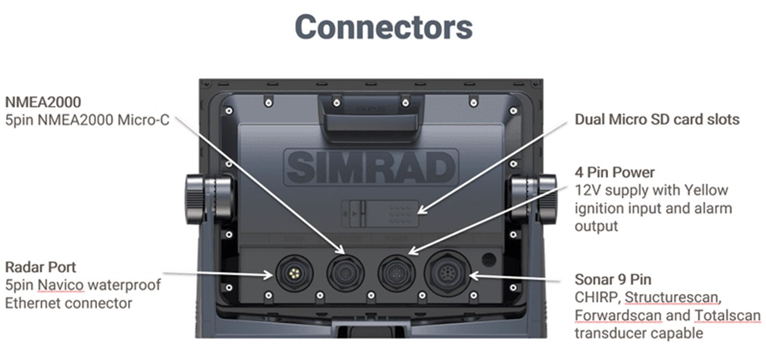 Suncoast Marine and Auto offers Simrad GO9 XSE 9" Combo with Transom Mount Transducer