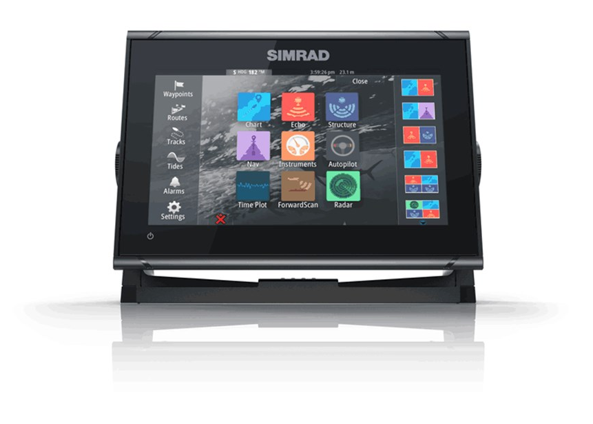 Suncoast Marine and Auto offers Simrad GO9 XSE 9" Combo with Transom Mount Transducer