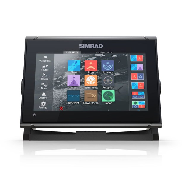 Suncoast Marine and Auto offers Simrad GO9 9" XSE with C-MAP DISCOVER (No Transducer)