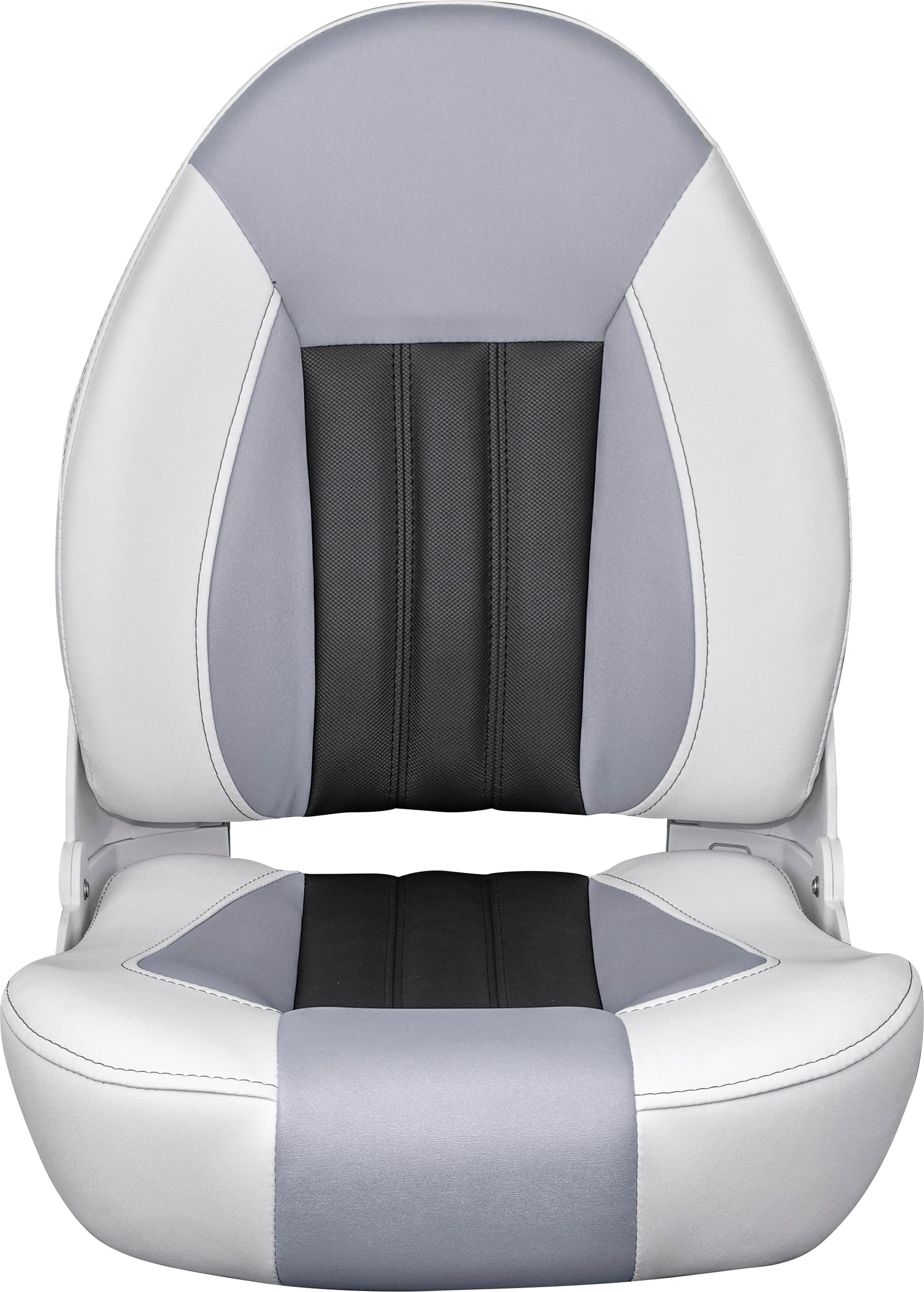 TEMPRESS ProBax High Back Boat Seat (68454) White/Gray/Carbon (19198068)