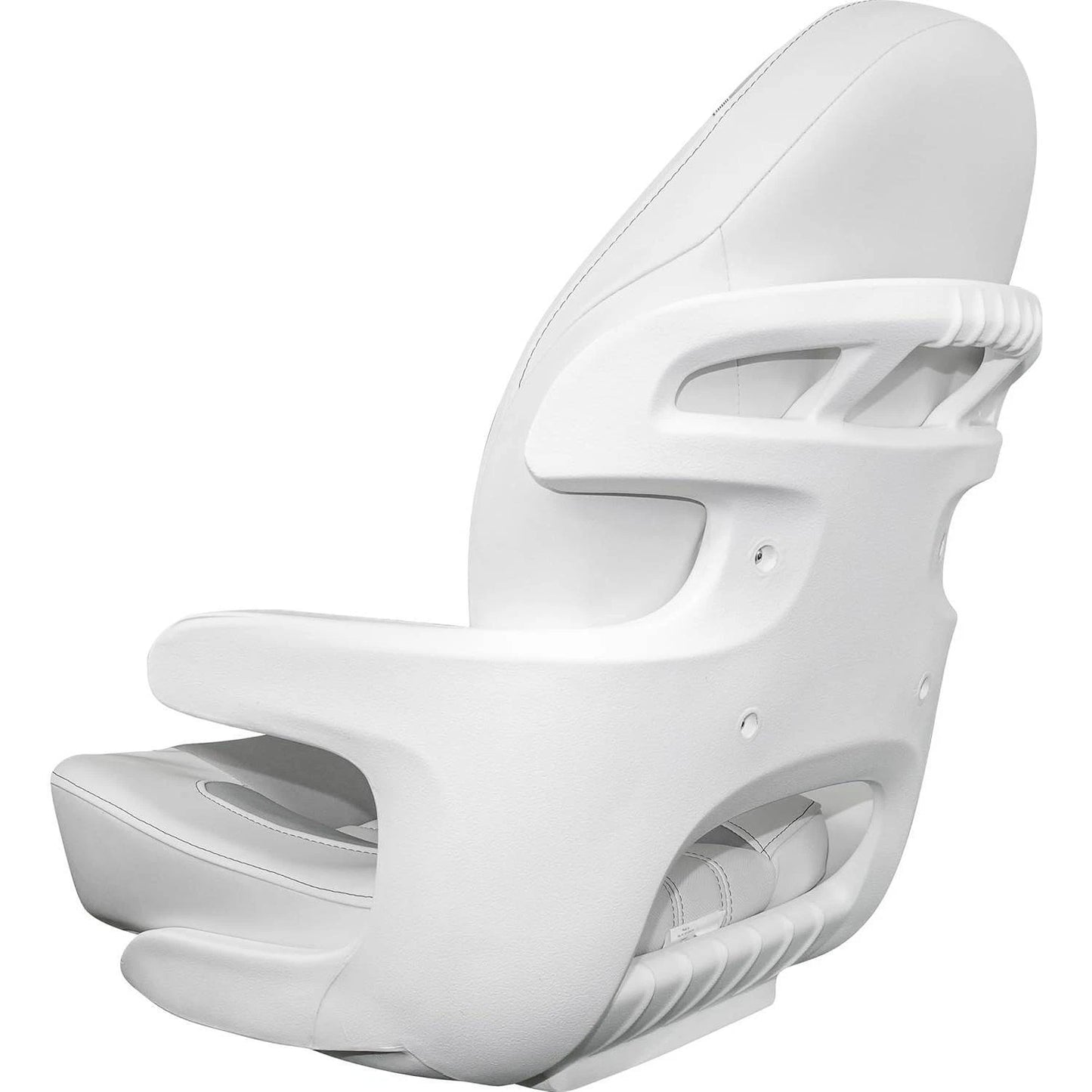 Suncoast Marine and Auto offers TEMPRESS ProBax Captain's Helm Seat with Arms (68364) (White / Gray / Pearl White) (20978136)