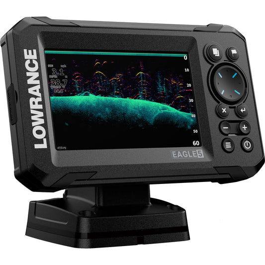 Suncoast Marine and Auto offers Lowrance Eagle 5 with SplitShot HD Transducer and C-MAP DISCOVER OnBoard