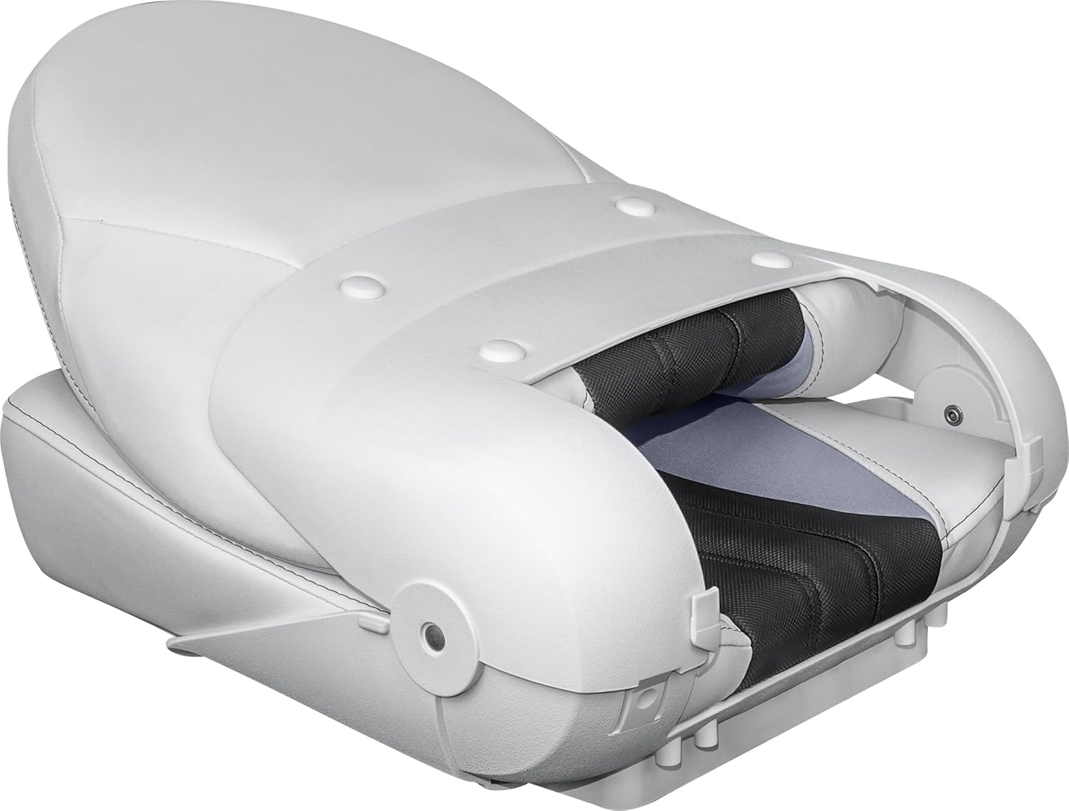 TEMPRESS ProBax High Back Boat Seat (68454) White/Gray/Carbon (19198068)