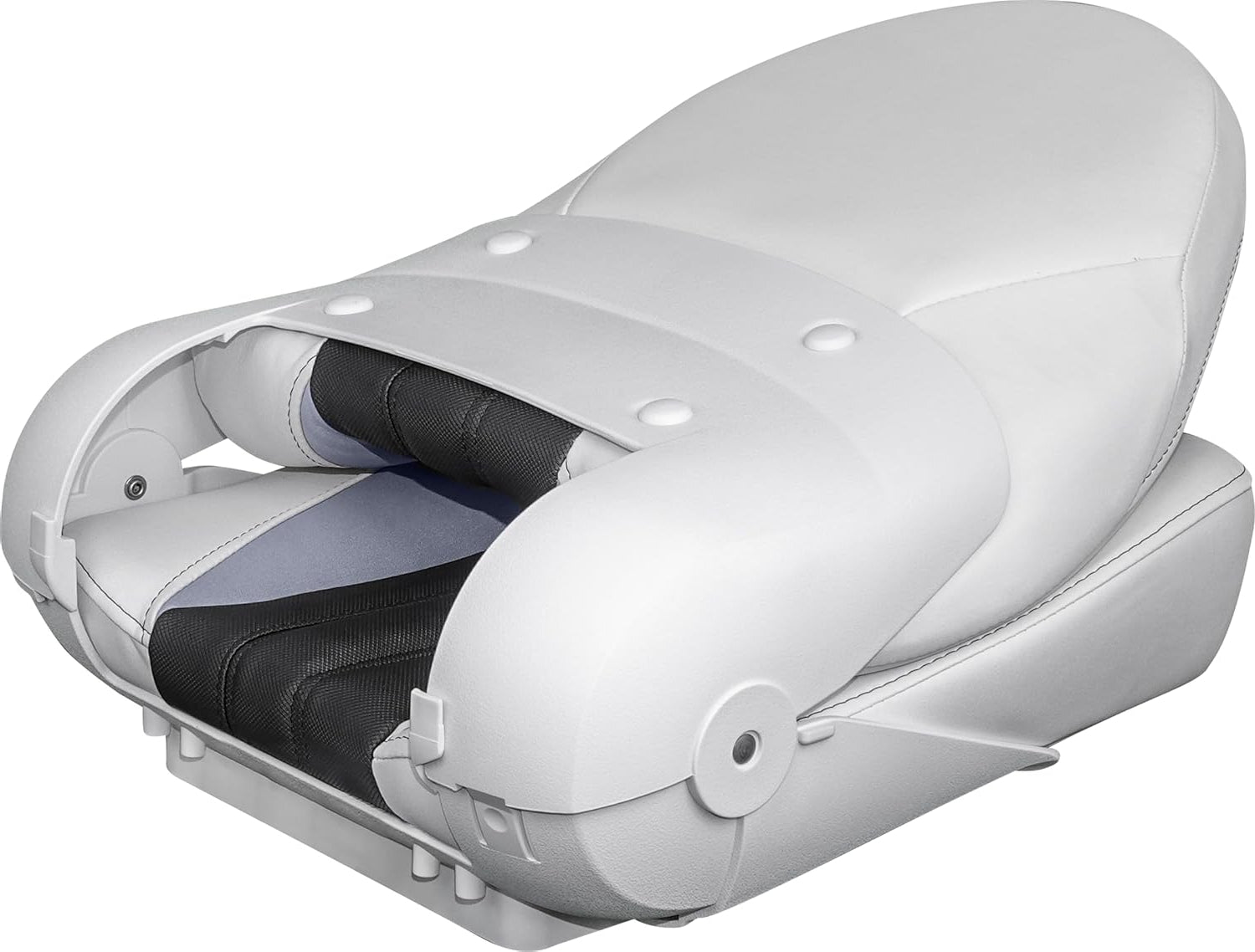 TEMPRESS ProBax High Back Boat Seat (68454) White/Gray/Carbon (19198068)