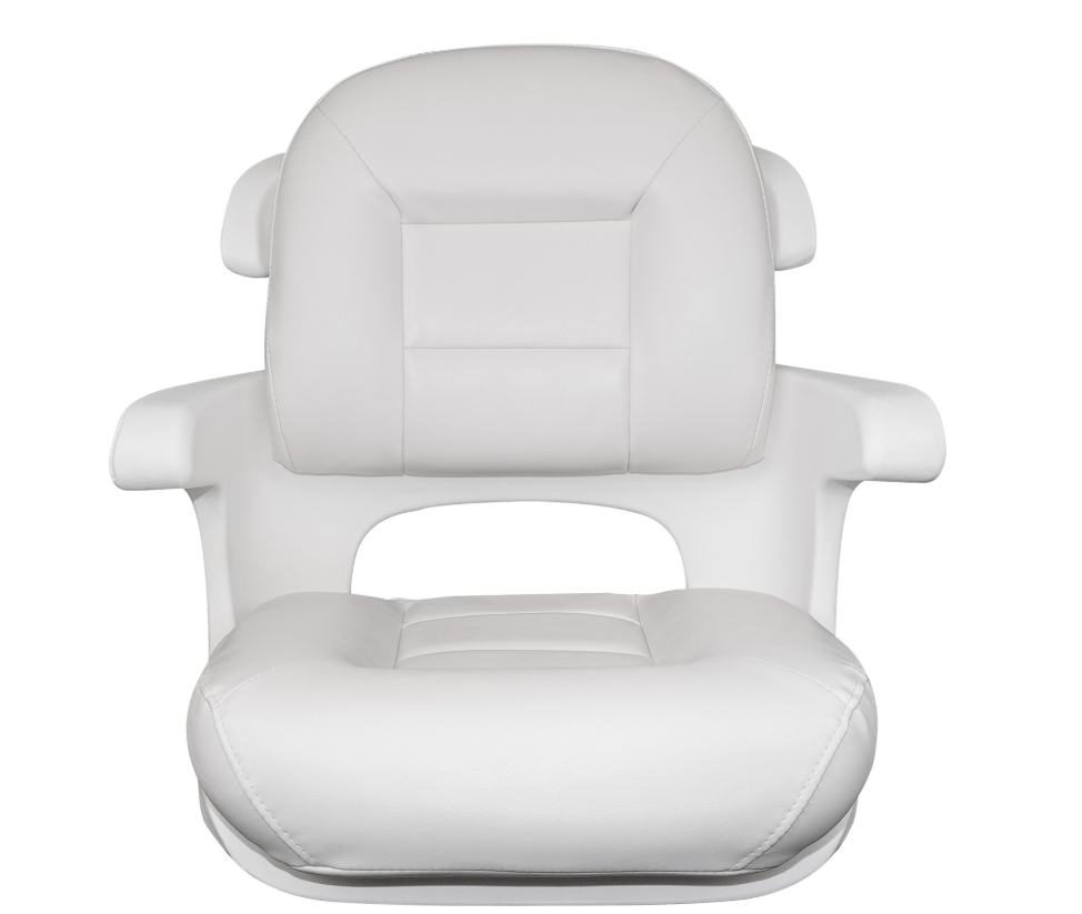Suncoast Marine and Auto offers Tempress Elite Helm Seat, Low Back, White Model # 9409780 (57020)