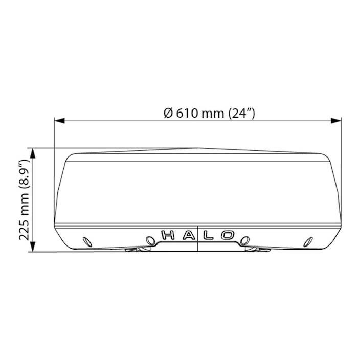 Suncoast Marine and Auto offers Simrad HALO24 Radar Dome
