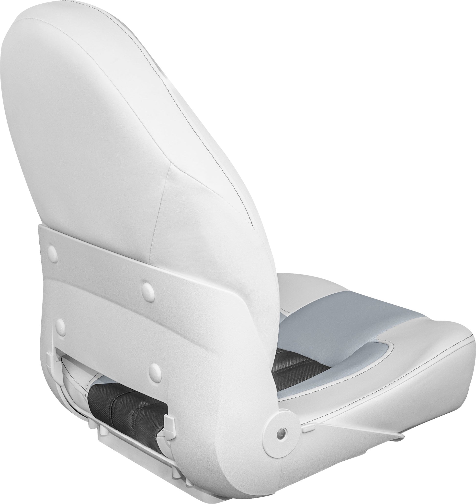 TEMPRESS ProBax High Back Boat Seat (68454) White/Gray/Carbon (19198068)