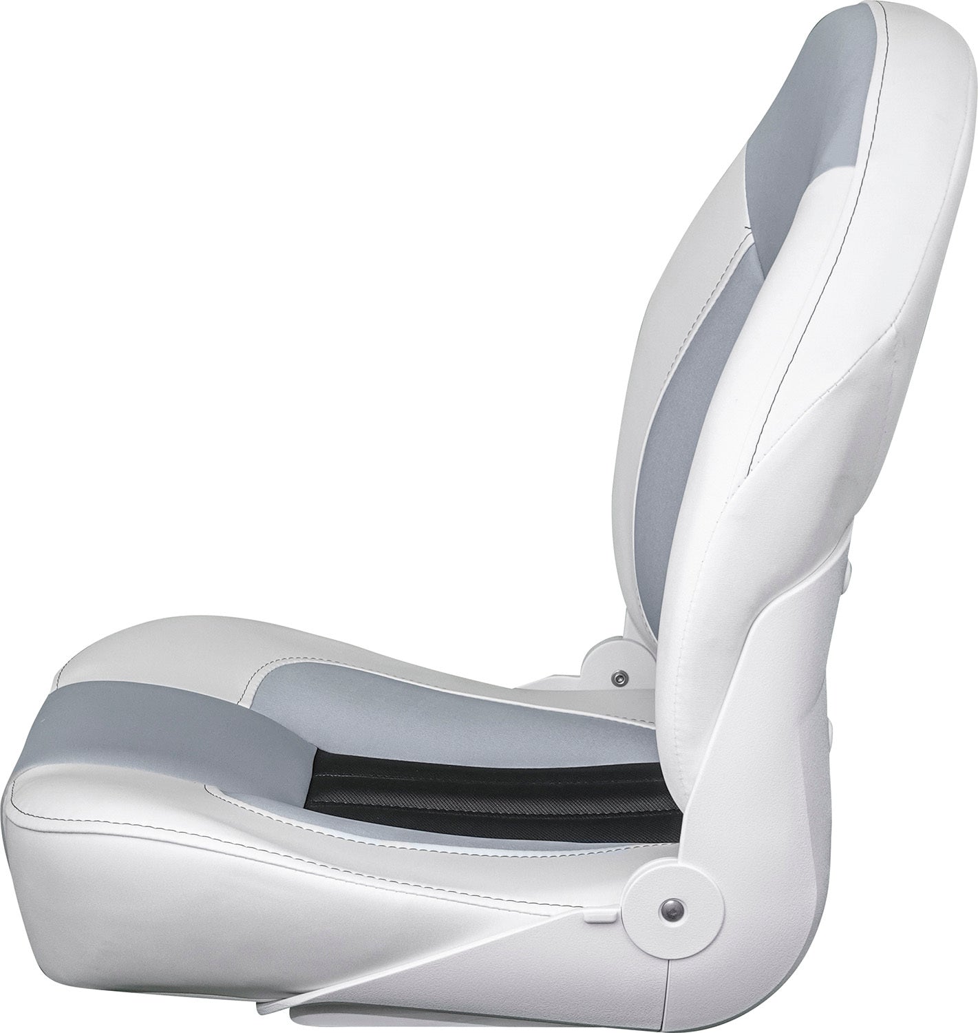 TEMPRESS ProBax High Back Boat Seat (68454) White/Gray/Carbon (19198068)